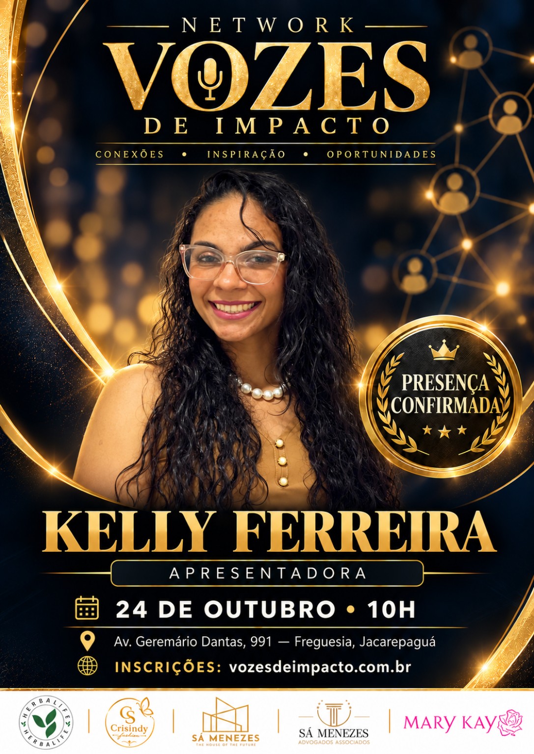 Kelly Ferreira — apresentadora