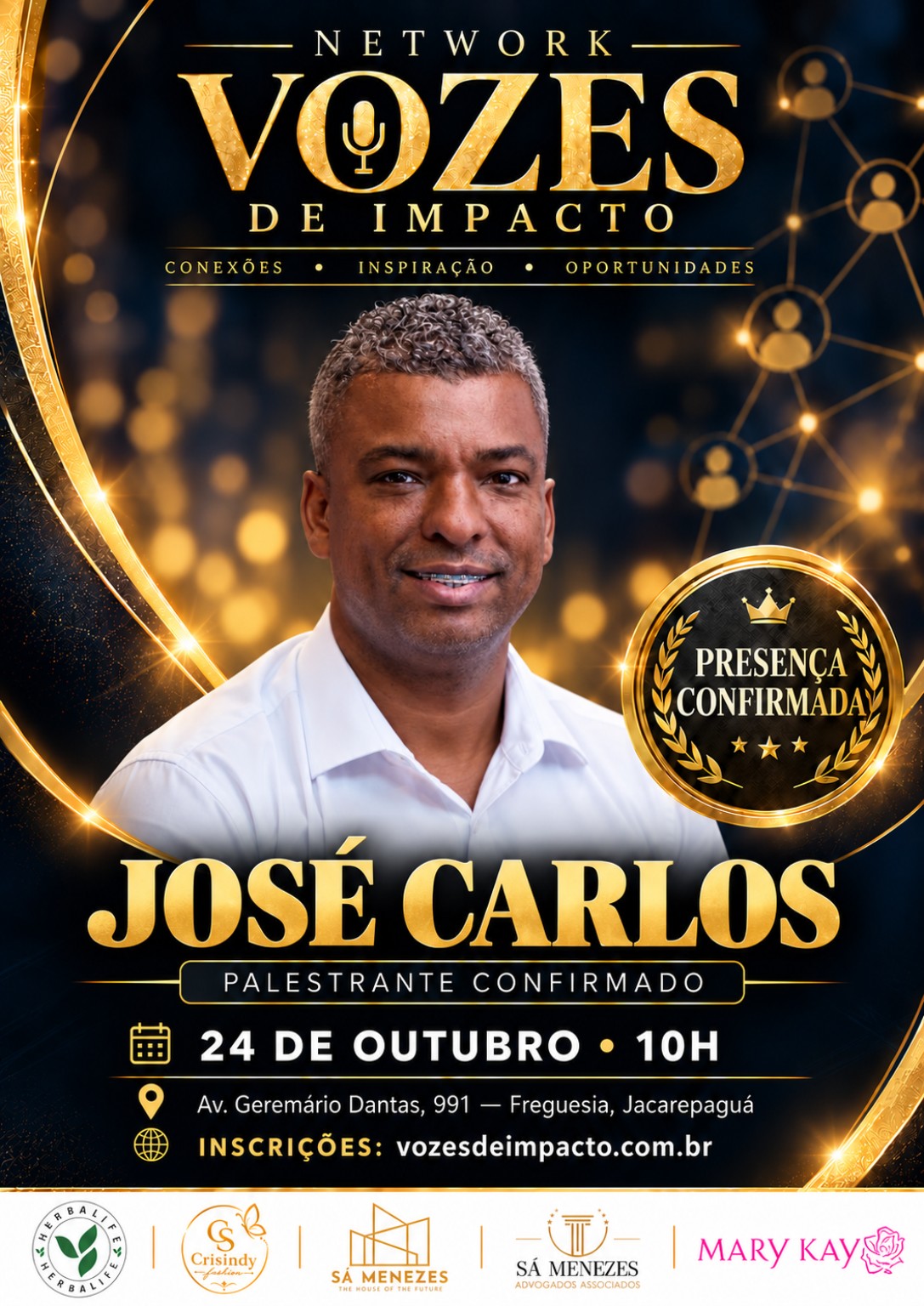 José Carlos — palestrante confirmado