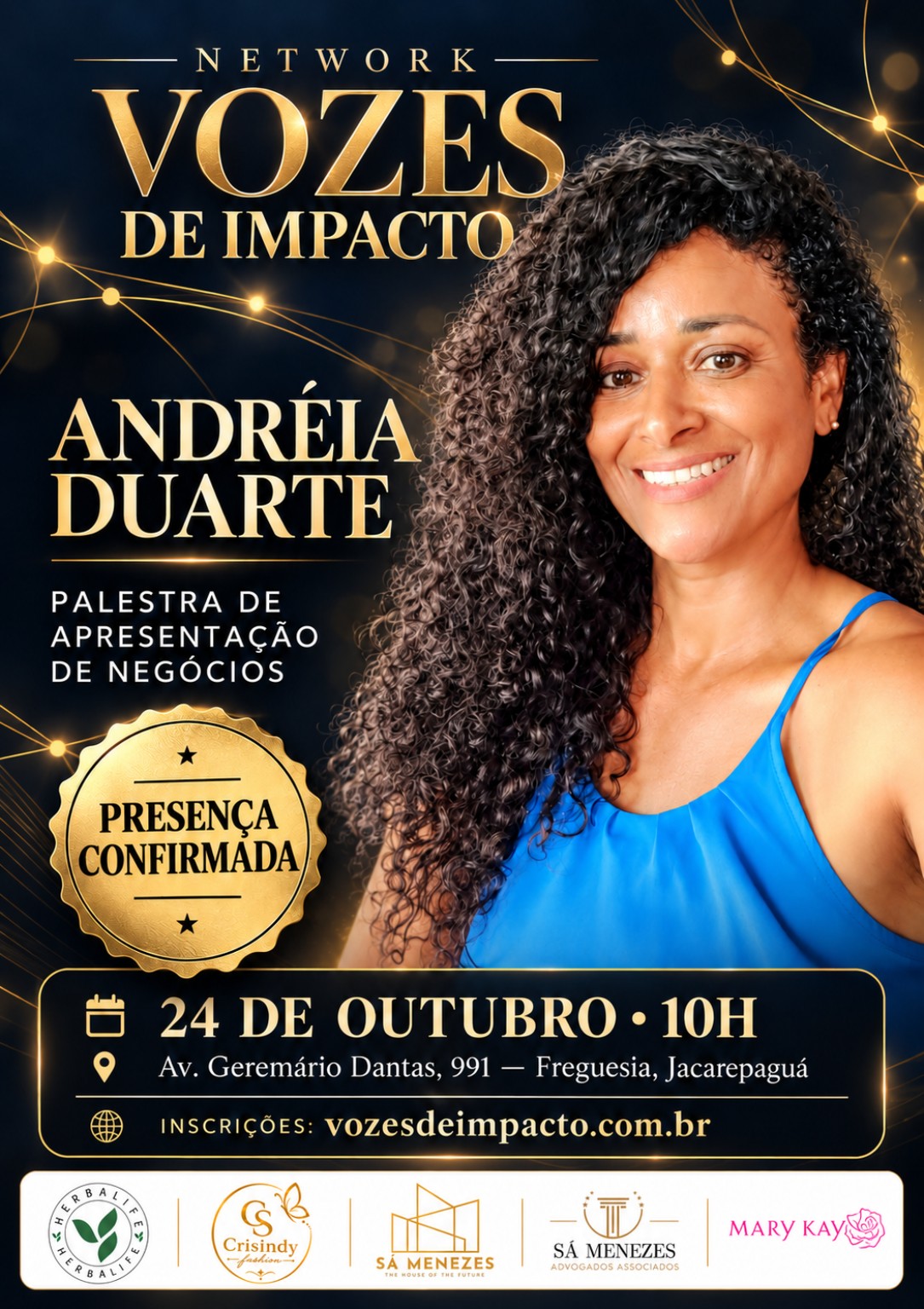 Andréia Duarte — apresentação de negócios